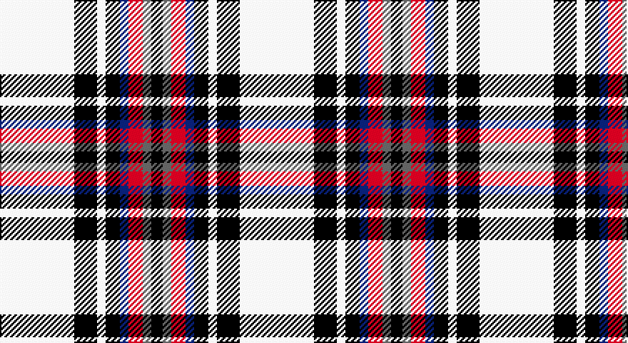 W/52 K16 W6 K10 DB6 R10 N6 K/8 tartan