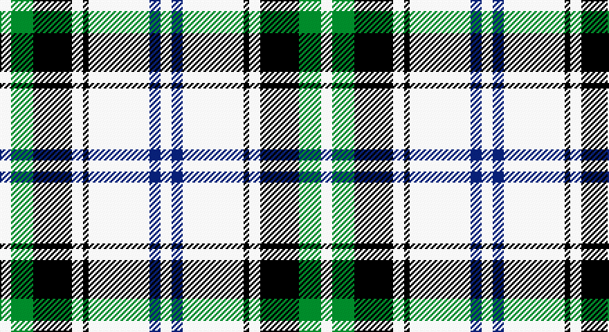 W/8 G16 K28 W8 K4 W44 DB8 W/8 tartan