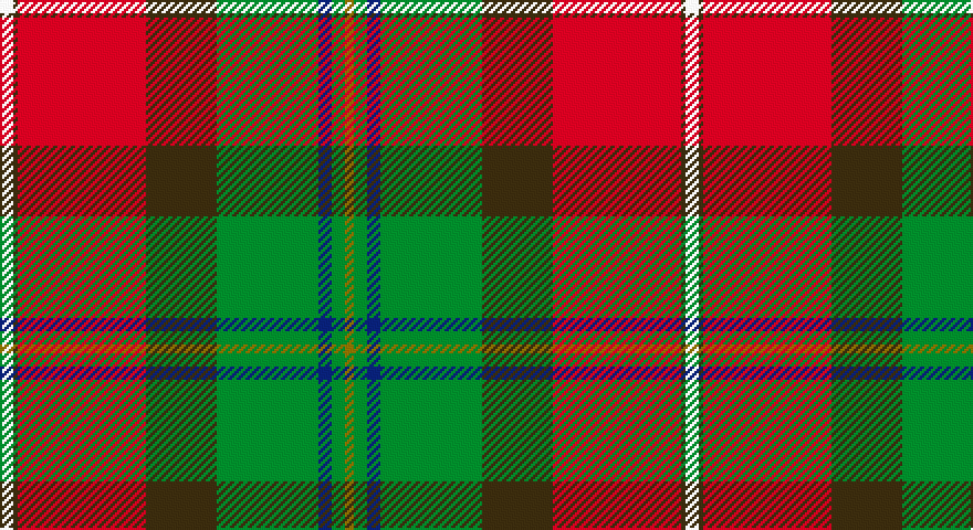 W/6 DY2 R58 DY32 G46 DB6 G6 Y/4 tartan