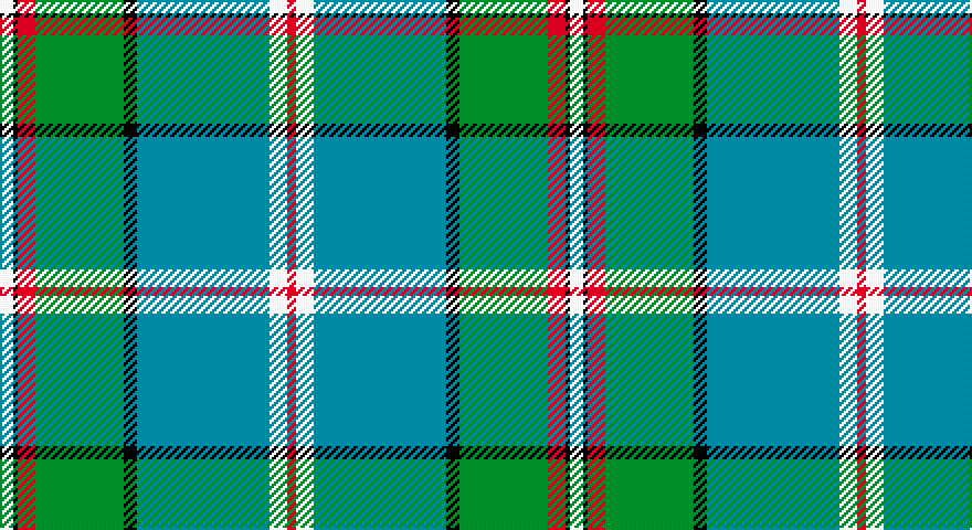 W/6 K2 R8 G40 K6 T60 W8 R/4 tartan
