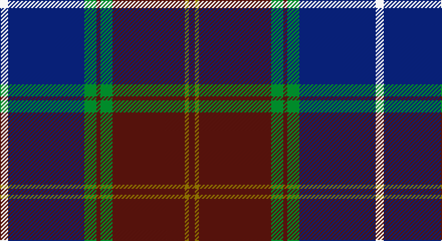 W/8 DB76 G12 DR4 G12 DR72 Y4 DR/6 tartan