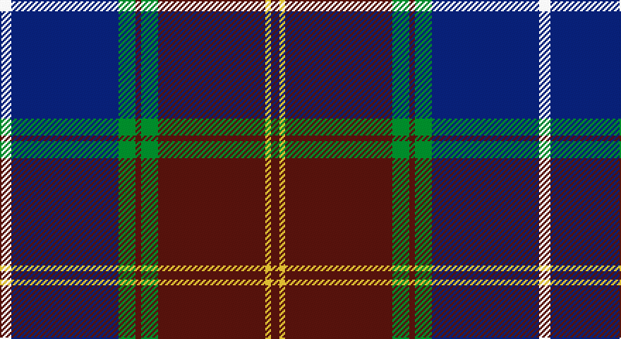 W/8 DB76 G12 DR4 G12 DR76 LY4 DR/6 tartan