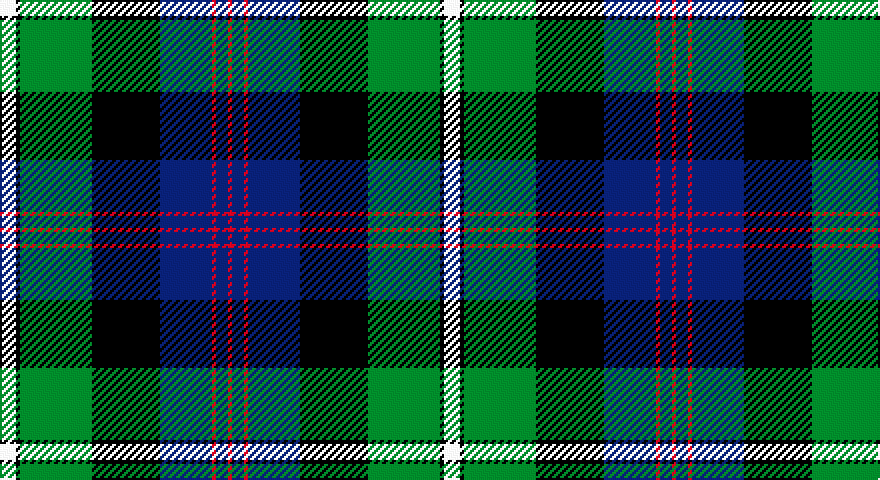 W/8 K2 G36 K34 DB26 R2 DB6 R/2 tartan