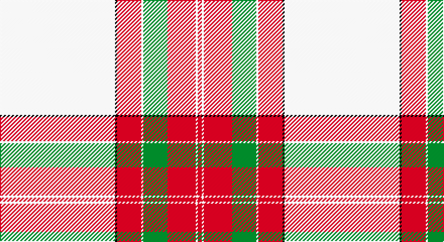 W/114 K2 R24 W2 G24 R28 W2 R/4 tartan