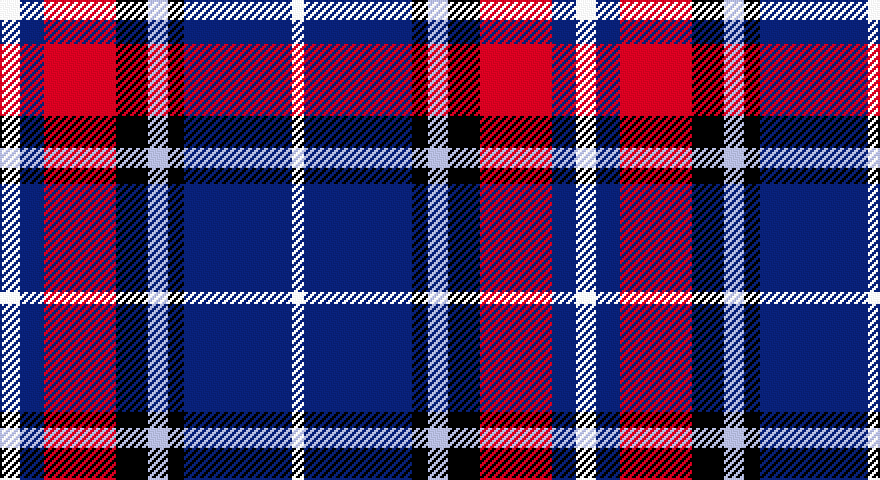 W/10 DB12 R36 K16 LB10 K8 DB54 W/6 tartan