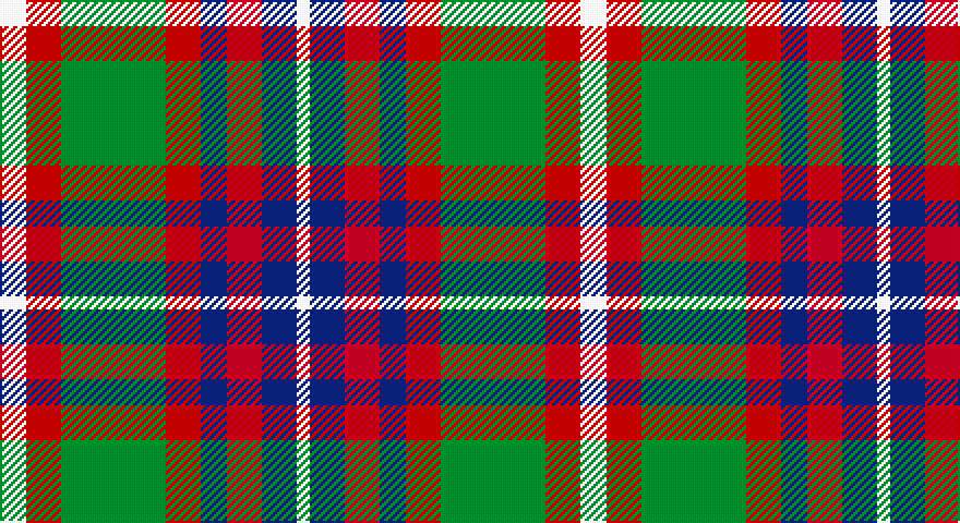 W/12 Ri16 G48 Ri16 DB12 R16 DB16 W/6 tartan