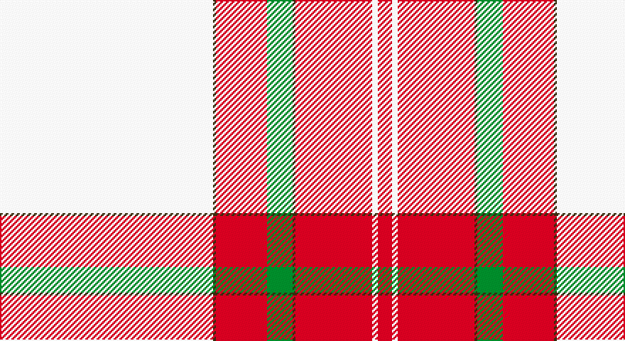 W/150 DY2 R36 G18 DY2 R54 W4 R/10 tartan