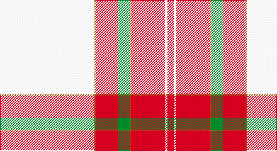 W/150 O2 R36 G18 O2 R54 W4 R/10 tartan