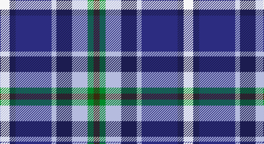 W/16 DB10 DBi60 LB8 DB26 LB26 G10 DY/10 tartan