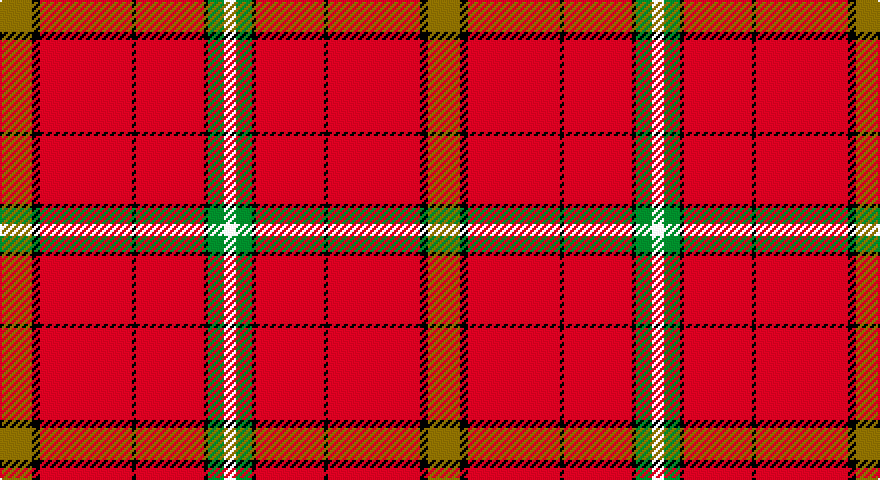 Y/16 K4 R46 K2 R34 K2 G8 W/6 tartan