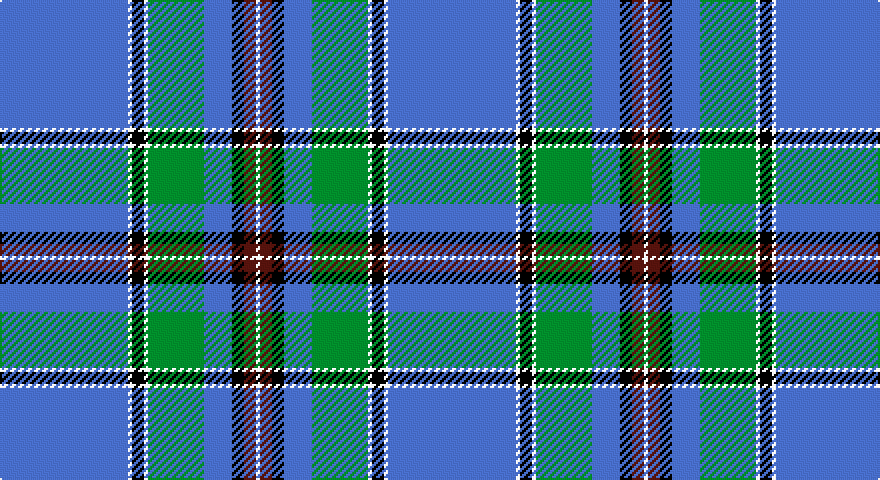 B/64 W2 K6 W2 G28 B14 K6 DR6 W/2 tartan