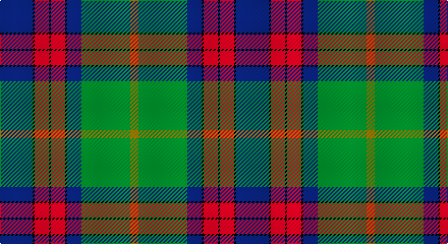 DB/32 K2 R14 K2 R14 K2 DB14 G48 Y/8 tartan