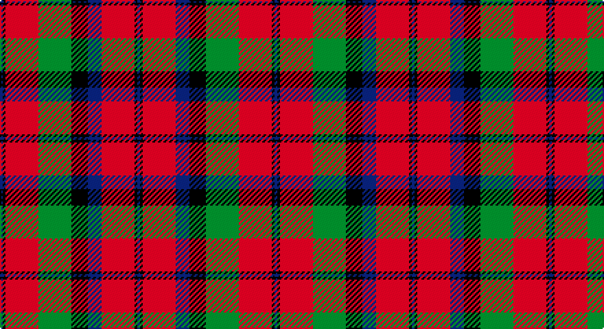 DB/2 K2 R24 G24 K12 DB10 R24 K2 DB/2 tartan