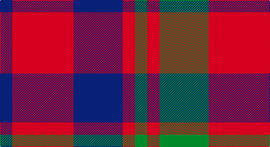 DB/20 R100 DB80 R20 G20 R20 G80 R100 G/20 tartan