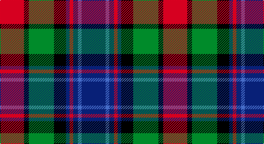 R/40 K8 G42 K20 DB6 R6 DB8 B6 DB/40 tartan