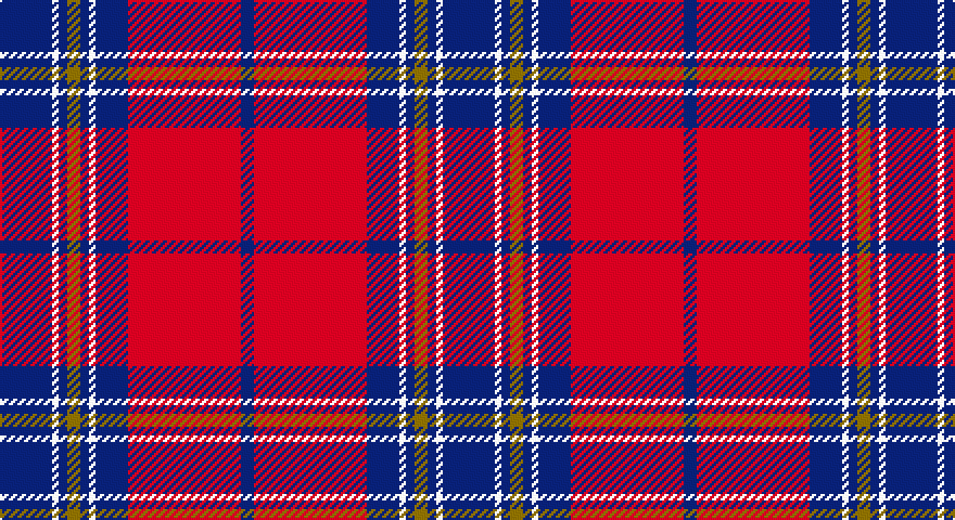 DB/24 W3 DB4 Y6 DB4 W3 DB15 R52 DB/6 tartan