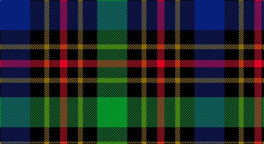 DB/50 K24 Y8 K18 R12 K18 Y8 K24 G/50 tartan