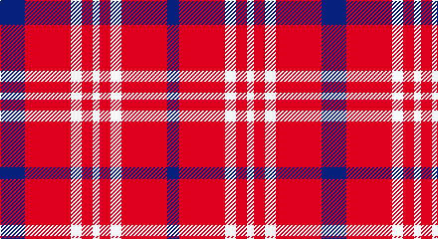 DB/25 R46 W11 R11 W7 R11 W11 R46 DB/12 tartan