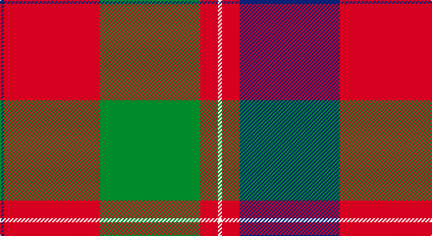 DB/4 R98 G102 R18 W4 R18 DB102 R98 DB/4 tartan