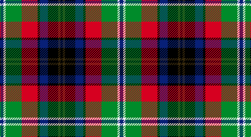 DB/6 W4 G28 R28 K4 DB14 K18 DY4 K/4 tartan
