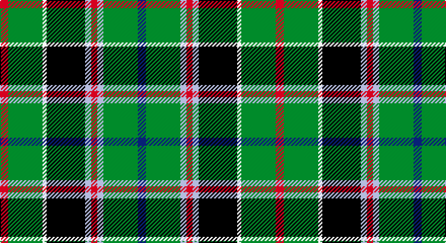 R/8 G34 W4 K38 LB6 R6 LB6 G34 DB/8 tartan