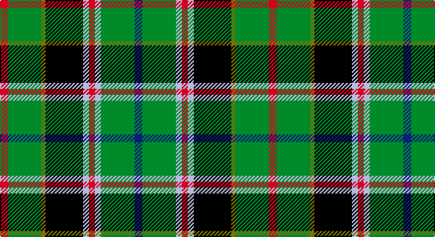 R/8 G34 Y4 K38 LB6 R6 LB6 G34 DB/8 tartan