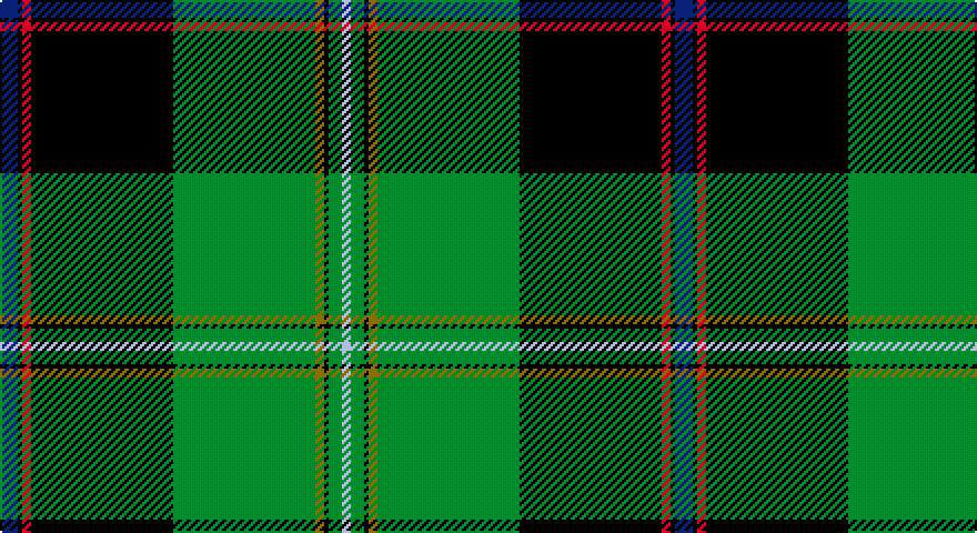 DB/8 K2 R4 K64 G64 Y4 K2 G6 LB/4 tartan