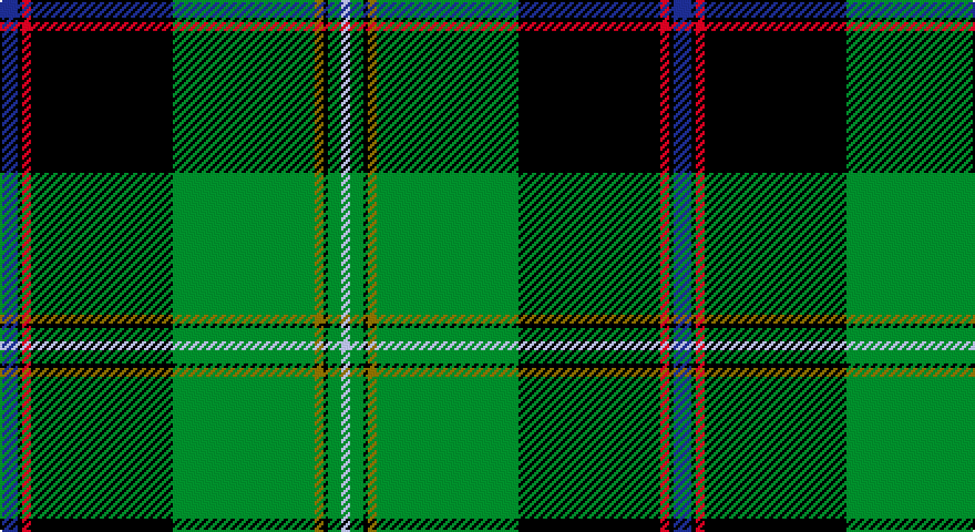 DB/8 K2 R4 K64 G64 Y4 K2 G6 LB/4 tartan