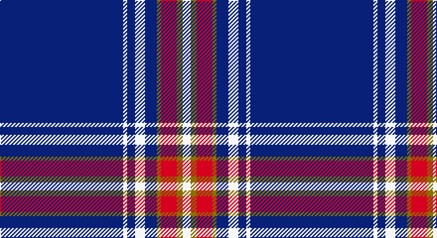 DB/124 W4 DB8 W10 DB12 Y4 R16 Y6 W/8 tartan