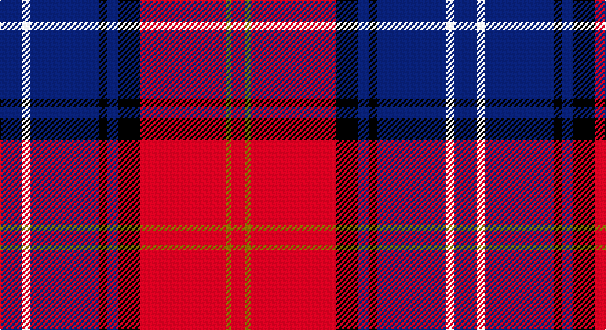 DB/16 W6 DB50 K6 DB8 K16 R62 Y4 R/10 tartan