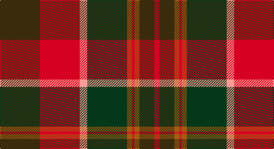 DY/64 R64 LR12 DG64 O8 R4 O8 DY24 R/8 tartan