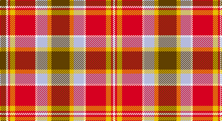 DY/36 LY8 LB20 W4 R40 LY10 R4 W4 DY/12 tartan