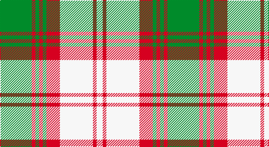 G/52 R6 G6 R6 G6 R22 W54 R6 W/10 tartan