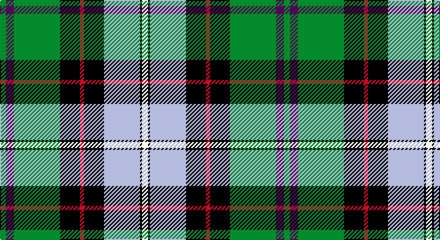 G/6 DP8 G46 K20 R4 K20 LB36 K2 W/6 tartan