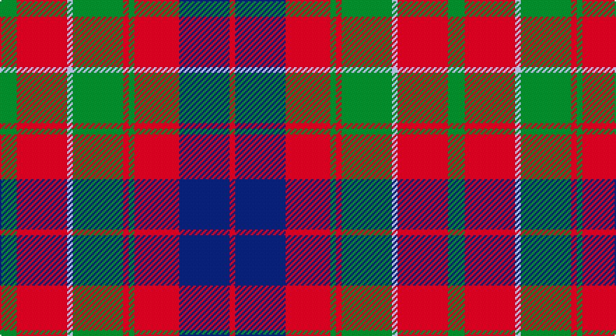 G/12 R36 LB4 G36 R4 G4 R32 DB36 R/4 tartan