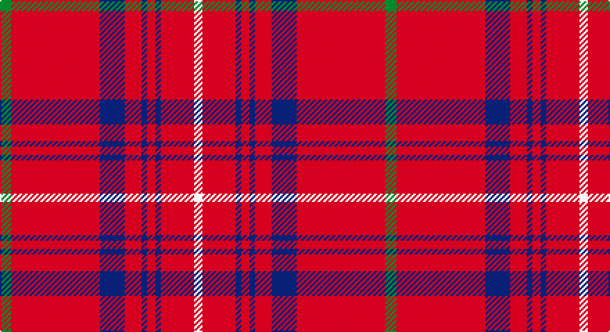 G/8 R64 DB18 R12 DB4 R6 DB4 R24 W/6 tartan