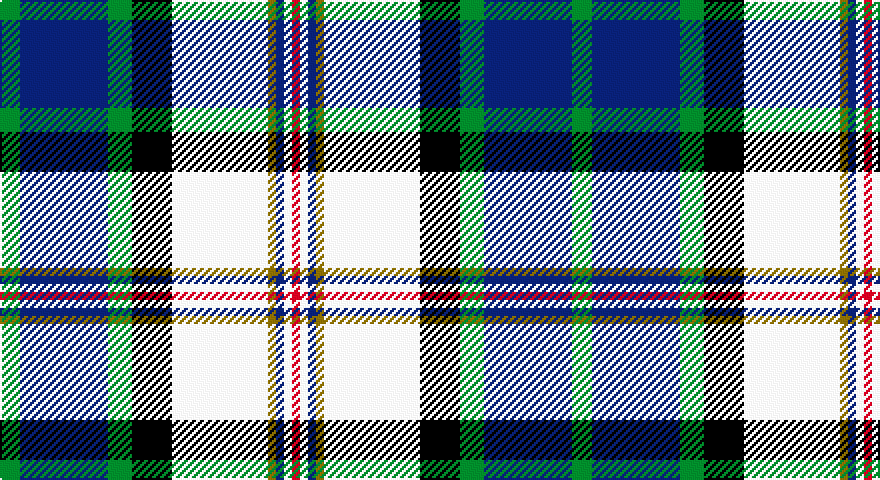 G/10 DB44 G12 K20 W48 Y4 DB4 W4 R/4 tartan