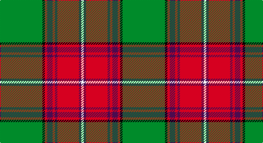 G/71 K4 R4 DP9 R4 DP4 R36 DP4 W/4 tartan