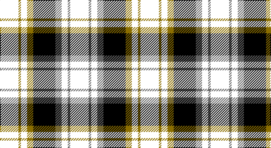 K/30 Y4 K10 Y10 K36 N10 K10 N4 K/30 tartan