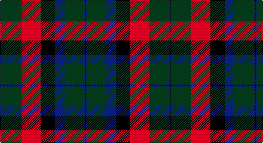 K/2 DB2 DG32 R32 K24 DB16 DG32 DB2 K/2 tartan