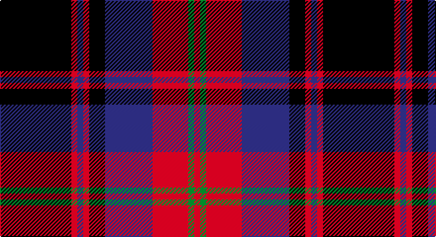 K/72 R6 DB6 R6 K16 DB48 R36 G6 R/6 tartan