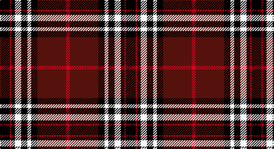 K/16 R2 K6 W10 K10 W6 K10 DR46 R/6 tartan