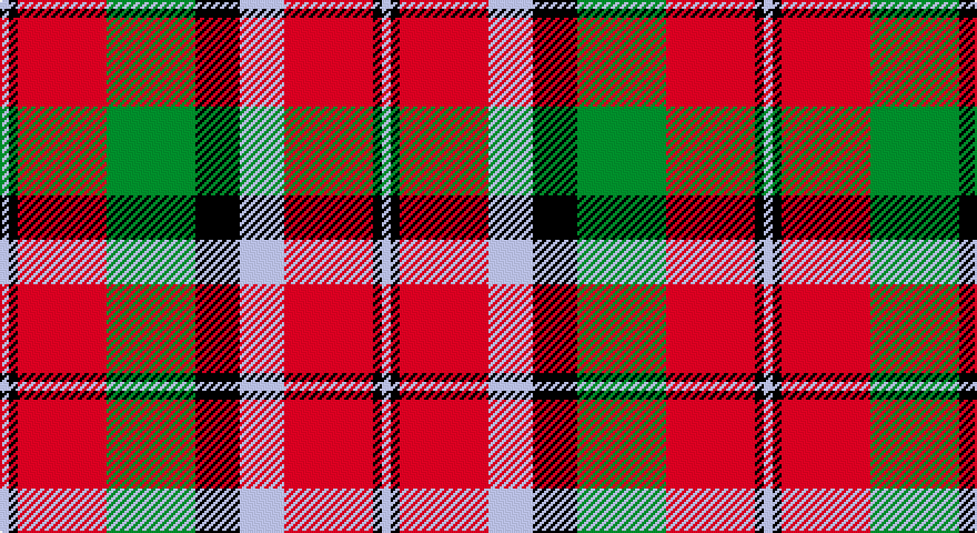 LB/4 K4 R40 G40 K20 LB20 R40 K4 LB/4 tartan