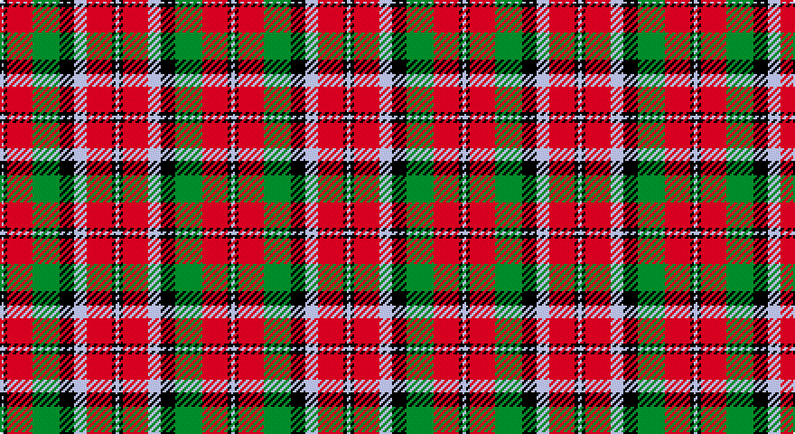 LB/2 K2 R14 G15 K8 LB7 R14 K2 LB/2 tartan