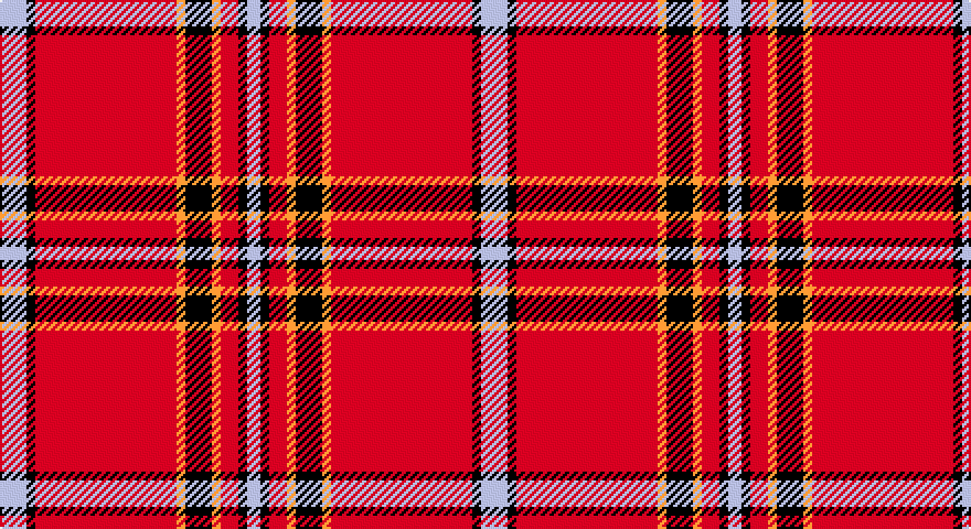 LB/12 K4 R64 LO4 K12 LO4 R8 K4 LB/6 tartan