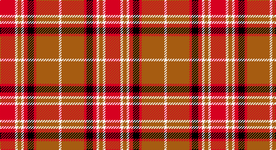 R/24 W4 O6 W4 R6 K10 R4 O36 W/4 tartan