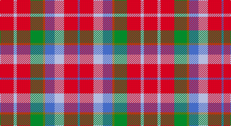 R/26 LB6 R26 G24 Y4 B18 LB18 R26 B/4 tartan