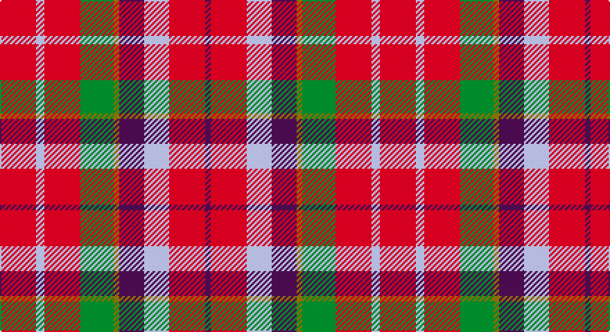 R/26 LB6 R26 G24 Y4 DP18 LB18 R26 DP/4 tartan