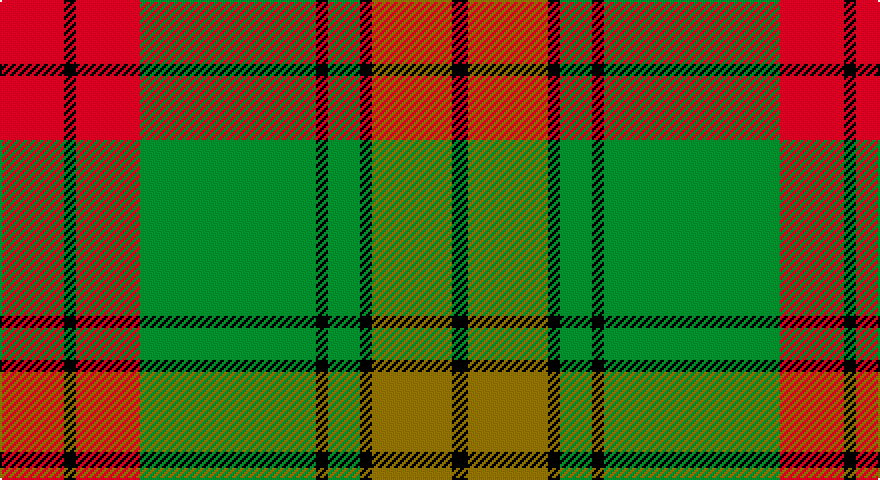 R/32 K6 R32 G88 K6 G16 K6 Y40 K/8 tartan
