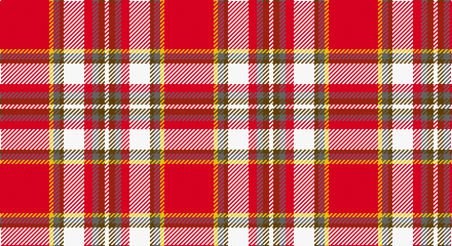 R/48 LY4 N6 DY4 W20 R8 N6 DY6 W/4 tartan